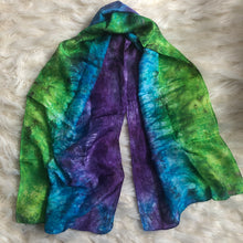 Load image into Gallery viewer, Aurora Borealis Northern Lights Playsilk