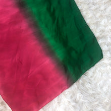Load image into Gallery viewer, Holiday Ombré Red Green Playsilk Scarf