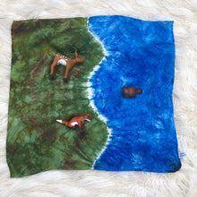 Load image into Gallery viewer, Lake at the Edge of the Forest Playsilk