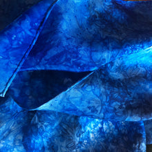 Load image into Gallery viewer, Lake Water Deep Blue Multicolor Playsilk