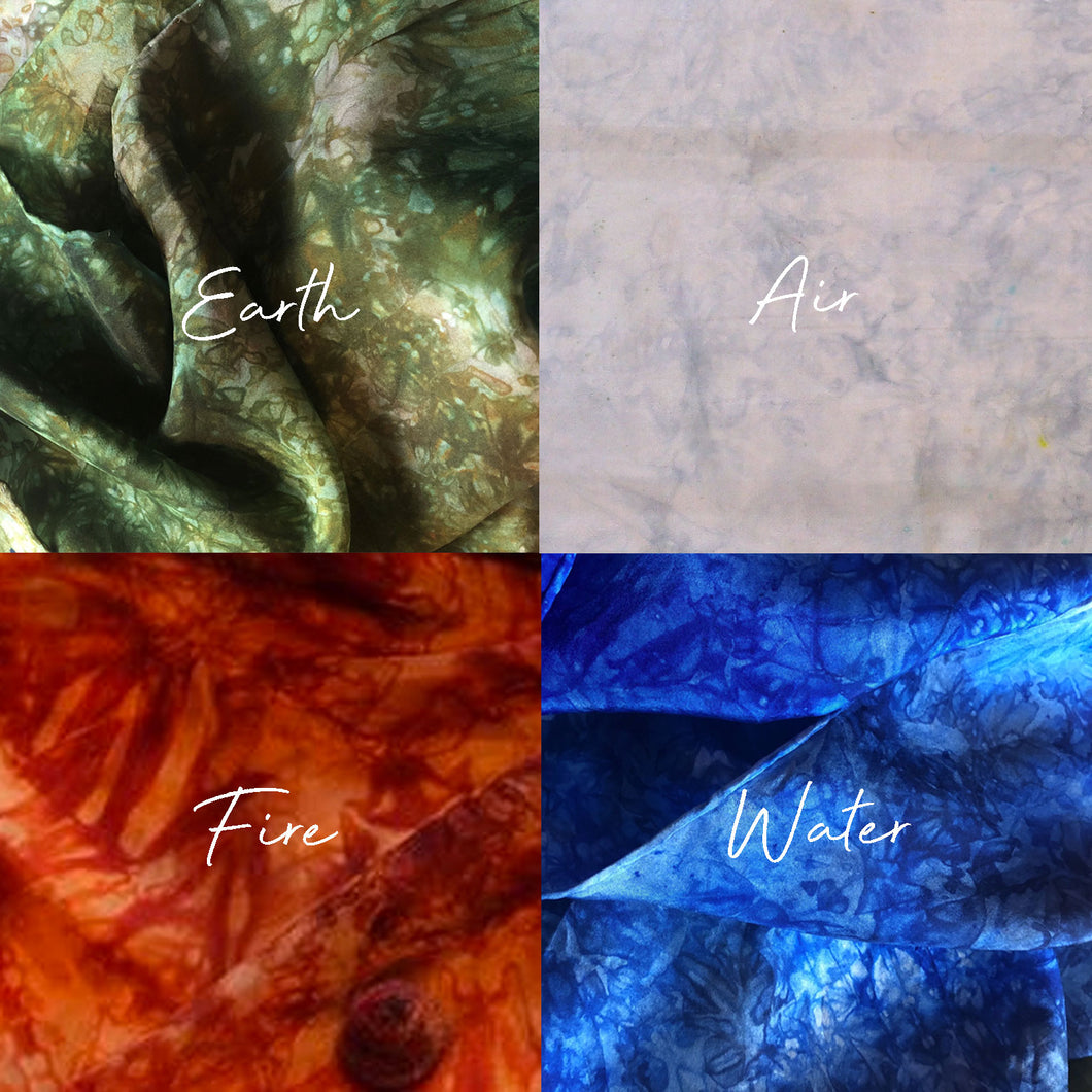 *NEW* Elements Set - Earth, Air, Fire, Water - Multicolor Playsilks