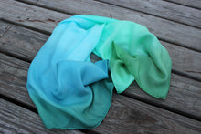 Load image into Gallery viewer, *NEW* Ocean Ombré Playsilk ~ Blues, Greens &amp; Teals

