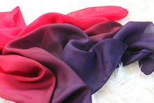 Load image into Gallery viewer, Ombré Love Playsilk ~ Red to Purple
