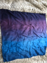 Load image into Gallery viewer, Ombré Galaxy Playsilk ~ Blue to Purple
