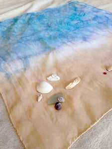 Beach (Pastel) ~ Ocean Playsilk