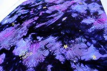 Load image into Gallery viewer, Purple Star Gazer Playsilk
